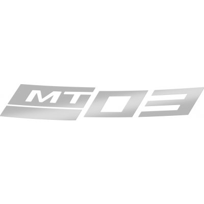 Reflexní nálepka na ráfek Yamaha MT-03 (zadní) Barva: Stříbrná – Sleviste.cz