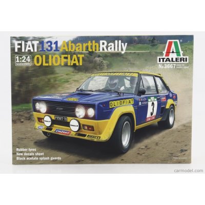 Italeri FIAT 131 Abarth Rally OLIO FIAT 3667 1:24 – Zboží Dáma
