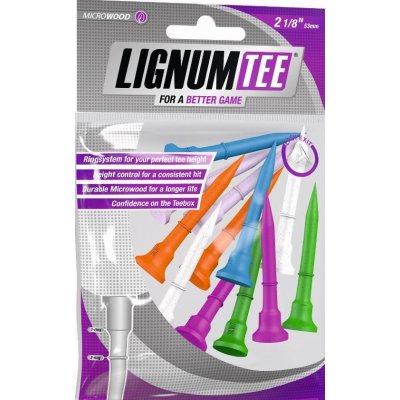 Lignum Tee 53 mm bílé 12ks mix – Zboží Dáma