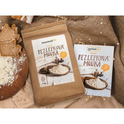 Nominal Nomix Bezlepková mouka 1 kg – Hledejceny.cz