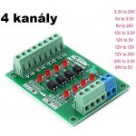 Optočlen s izolací 3.3V/5V/12V/24V napěťový měnič - 3,3V na 24V – Hledejceny.cz