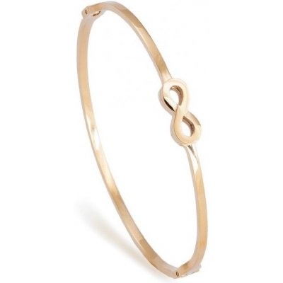 Bangles chirurgická ocel Infinity gold 606 – Hledejceny.cz