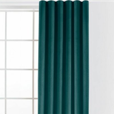 Sametový závěs FILUMI petrolejový 140 x 250 cm sada 2 ks – Hledejceny.cz