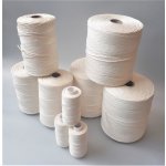 Řeznický motouz č. 6 - 250g, bílý, 100% LEN – Zboží Dáma