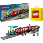 LEGO® City 60423 Tramvaj a zastávka v centru města – Zboží Živě