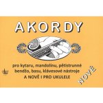 Akordy pro kytaru, mandolínu, pětistrunné bendžo, basu a klávesové nástroje – Zboží Dáma