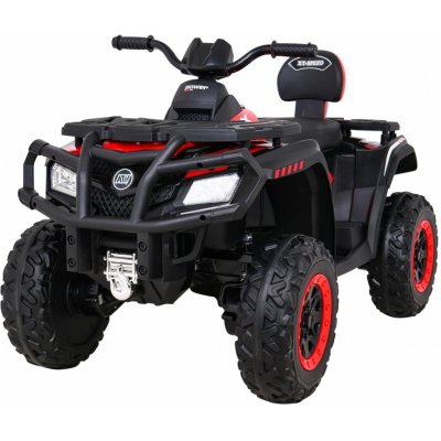 mamido Dětská elektrická čtyřkolka XT-Speed 4x80W 24V červená – Zboží Mobilmania