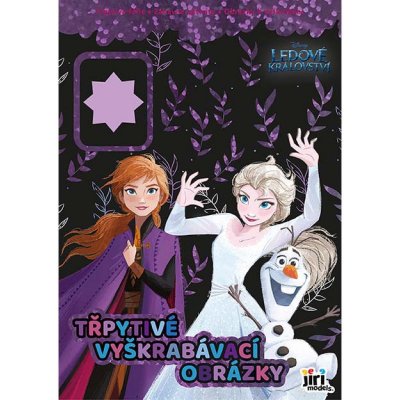 Třpytivé vyškrabávací obrázky Ledové království – Zboží Dáma Třpytivé vyškrabávací obrázky Ledové království – Zboží Dáma