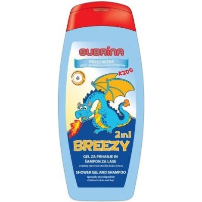 Subrina Breezy - dětský sprchový gel a šampon 2v1 250ml