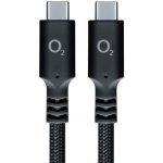 O2 198626 USB-C x C, 1,2m, černý – Zboží Živě