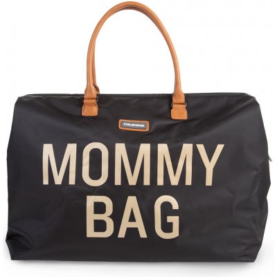 Childhome taška Mommy Bag Black Gold Black Gold – Zboží Mobilmania