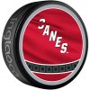 Hokejový puk Inglasco / Sherwood Puk Carolina Hurricanes Reverse Retro Jersey 2022 Souvenir Collector Hockey Puck