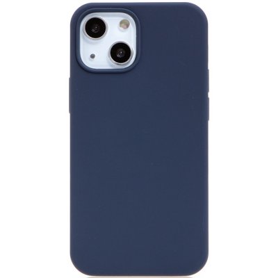 Pouzdro AppleMix Apple iPhone 13 mini - příjemné na dotek - silikonové - tmavě modré