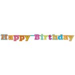 Girlanda papírová HAPPY BIRTHDAY – Zbozi.Blesk.cz