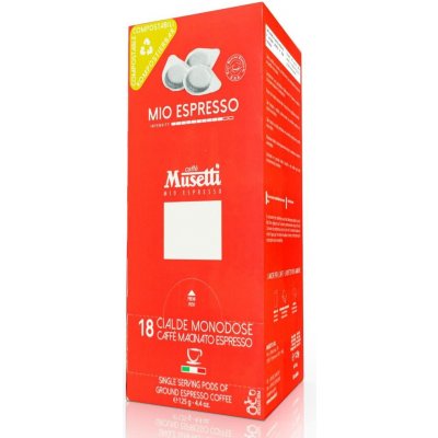 Musetti Mio Espresso E.S.E. pody 18 ks – Zboží Mobilmania
