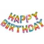 GoDan Set Happy Birthday fóliové balónky – Zboží Dáma