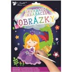 Vyškrabávací obrázky 2 archy PRINCEZNA – Zbozi.Blesk.cz