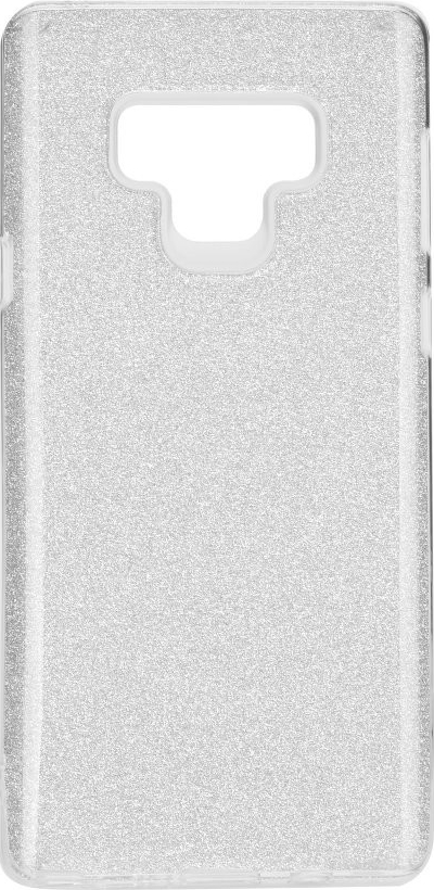 Pouzdro Forcell SHINING Samsung Galaxy NOTE 9 stříbrné