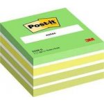 Samolepicí bloček, aquarell zelený, 76x76 mm, 450 listů, 3M POSTIT – Hledejceny.cz