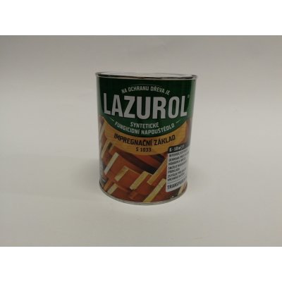Barvy a laky Hostivař Lazurol impregnační základ 0,75l čirý – Zbozi.Blesk.cz