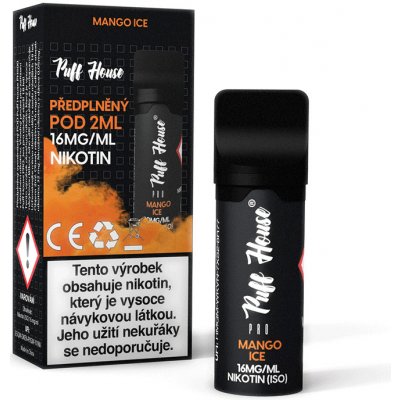 Puff House MANGO ICE POD 16 mg – Zboží Mobilmania