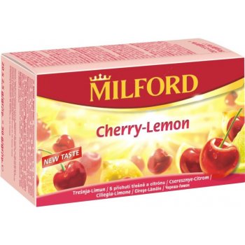 Milford Ovocný čaj třešeň citron 20 x 2,5 g