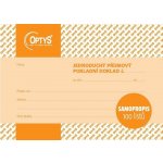 Optys 1303 Jednoduchý výdajový pokladní doklad A6 samopropisující 100 listů – Zboží Mobilmania