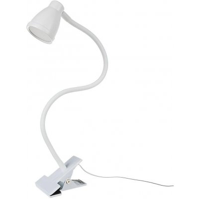 Izoxis 19455 Stolní lampička s klipem - bílá – Sleviste.cz