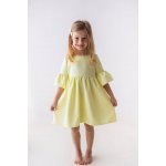 Lily Grey dívčí slavnostní boho šaty žluté – Zboží Mobilmania