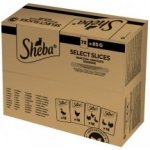 Sheba Select Slices kachna kuře drůbež krůta v omáčce 72 x 85 g – Sleviste.cz