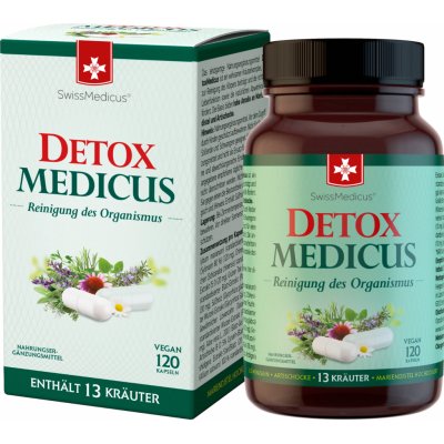 Swissmedicus DetoxMedicus 120 kapslí – Hledejceny.cz