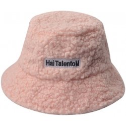 Dětský zimní klobouk s nápisem růžový