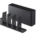 YAMAZAKI Organizér na kuchyňské nástroje a prkénko Tower 8147, černý – Sleviste.cz