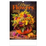 Nástěnný Helma Magic Flowers 2026 – Zboží Mobilmania