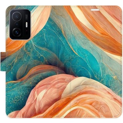 Pouzdro iSaprio flip Blue and Orange Xiaomi 11T / 11T Pro – Zbozi.Blesk.cz