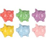 Pokladnička keramická PIG mix variant či barev – Sleviste.cz