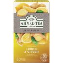 Čaj Ahmad Tea Lemon Ginger 20 x 2 g