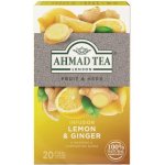 Ahmad Tea Lemon Ginger 20 x 2 g – Hledejceny.cz