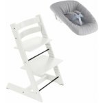 Stokke Tripp Trapp + Newborn set White/Grey – Hledejceny.cz