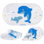 Canpol Babies Protiskluzová podložka do vany 69xdelfíni 38 cm – Zboží Dáma