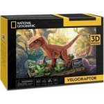 CUBICFUN 3D puzzle National Geographic: Velociraptor 63 ks – Sleviste.cz