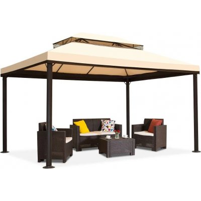 Garden Point Valencia 3 x 4 m krémový – Sleviste.cz