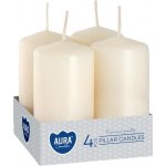 Bispol válec Krémová 4 x 80 mm 4 ks – Zboží Mobilmania