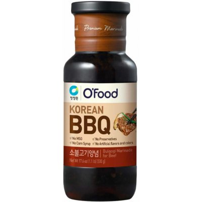 O'Food Korejská BBQ marináda Bulgogi na hovězí maso 0,5 kg – Zboží Dáma