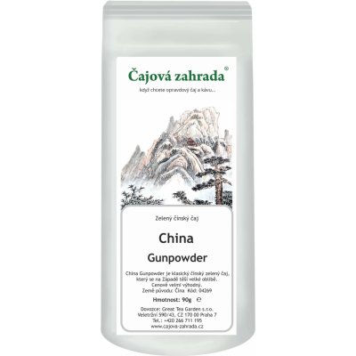 Čajová zahrada China Gunpowder zelený čaj 0,5 kg – Zbozi.Blesk.cz