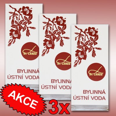 Dr. Landa Bylinná ústní voda 6 x 250 ml – Zbozi.Blesk.cz