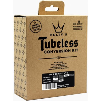 PEATY'S TUBELESS CONVERSION KIT 30 mm – Zboží Mobilmania