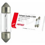 AMiO Halogenové žárovky C10W Festoon 31mm 12V 10ks - 02555 – Hledejceny.cz