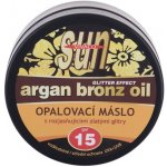 Vivaco Sun Glitter effect opalovací máslo s bio arganovým olejem SPF15 200 ml – Zbozi.Blesk.cz