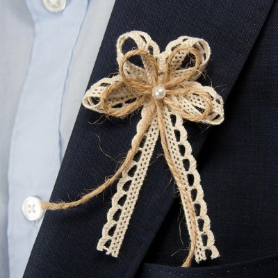 Svatební vývazky - Nela - smetanová (10 ks/bal) – Sleviste.cz